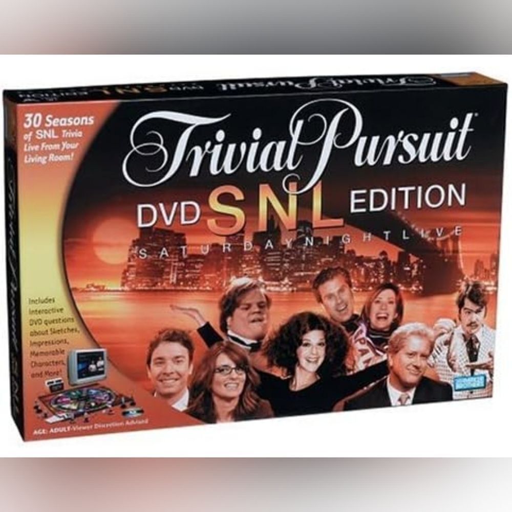 🩵NIB Trivial Pursuit Saturday Night Live Vintage 2004 Edition Trivia Game
